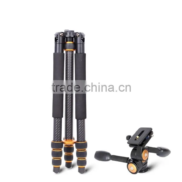 Carbon Fiber 66'' DSLR Digital Video Action Gimbal Panhead Camera Monopod Tripod photo-5