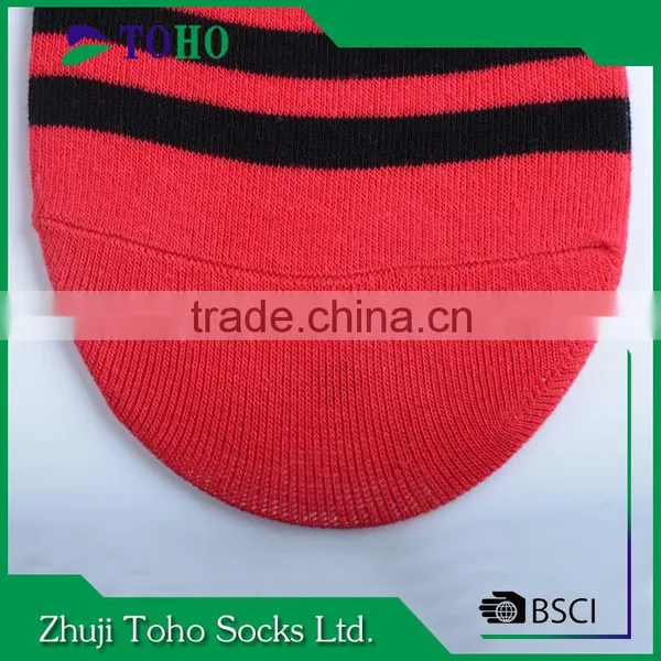 2016 Cotton Wholesale Men Stripes Invisible Boat Socks photo-2