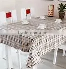 White Pvc Printed Table Cloth