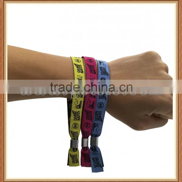 Woven Logo Event Wristband