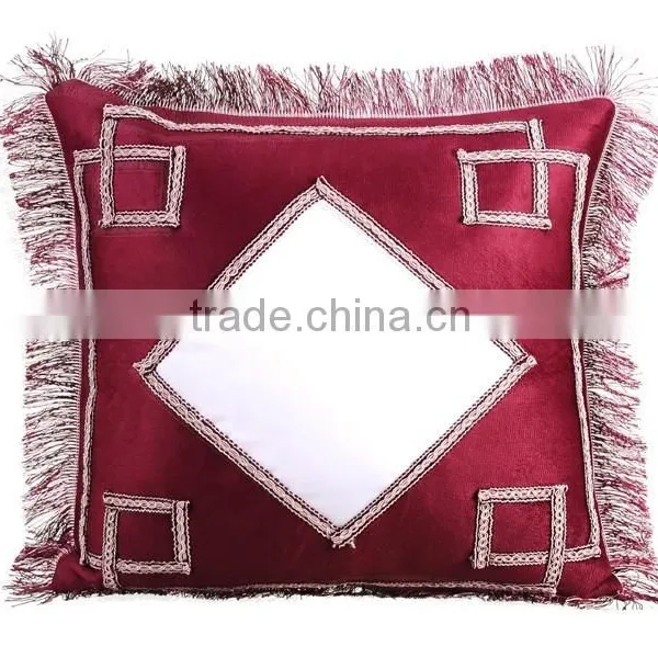 Wine Color Sublimation Pillow Case ,square Shape Quality Choice photo-4