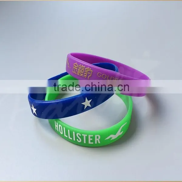 Custom Silicon Bracelet Rubber Band Bracelet photo-5