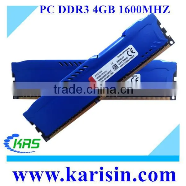 China Hot Selling Cheap Hyper-x Ddr3 Ram 4gb 1600mhz 1866mhz With Heat Sink photo-2