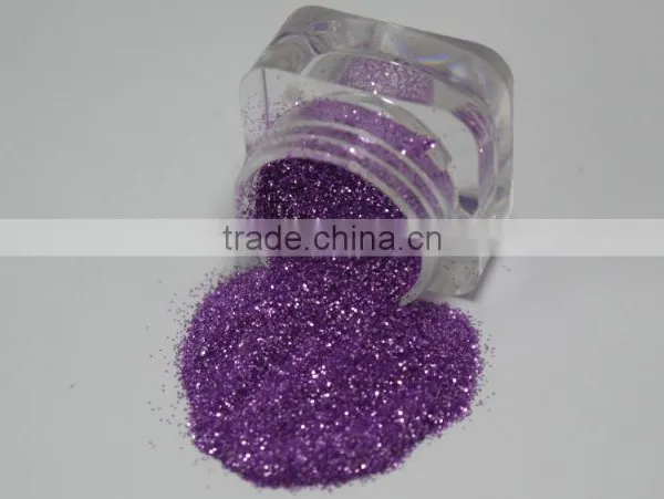 0.2mm PET Purple Solvent Resistance UV Resistance Glitter Powder