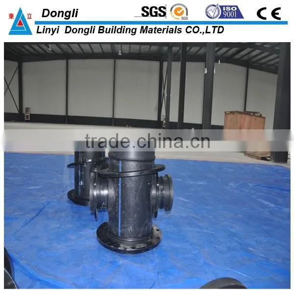 ISO4427 Hdpe Fabricated Fitting for Polyethylene Pipe photo-2