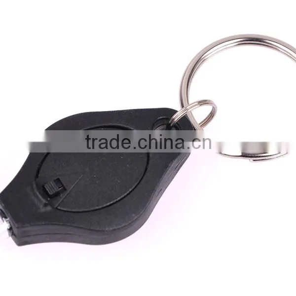 Plastic Multi-Color Promotional Mini Led Flashlight Keychain Factory photo-3