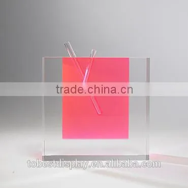 Elegant Square Clear Customized Shenzhen Factory Cheap Acrylic Flower Vases/acrylic Vase for Home Decoration