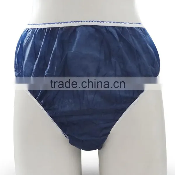 Sexy Women Boxer Shorts Briefs Disposable Underwear Women Nonwoven Briefs photo-2