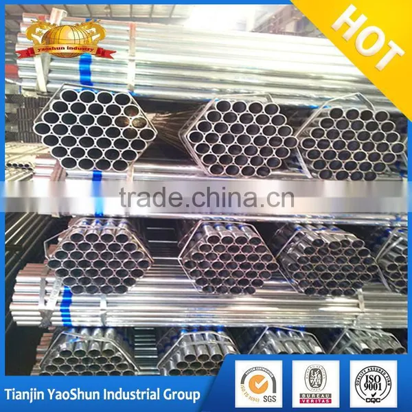Bs1387 Class c Galvanized Pipe/ Bs1387 Pre Galvanized Steel Pipe photo-2