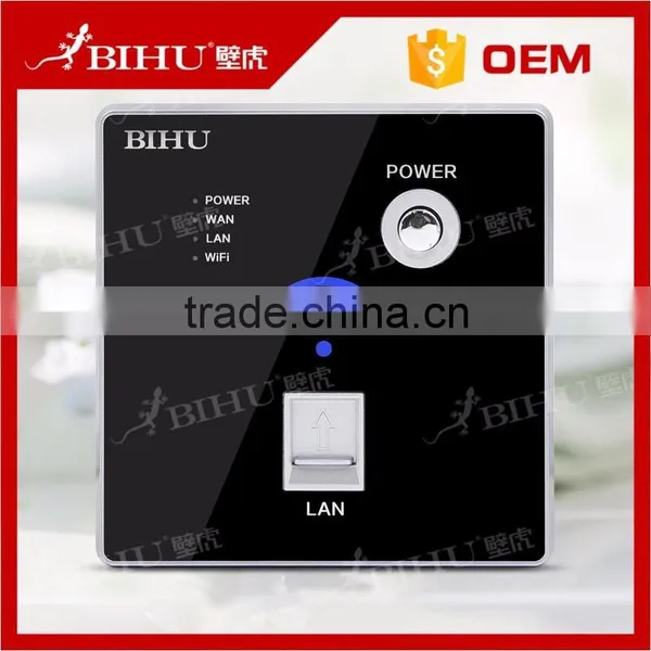 Factory Sale Embedded Wall USB WIFI Socket Wireless AP Router 300Mbps