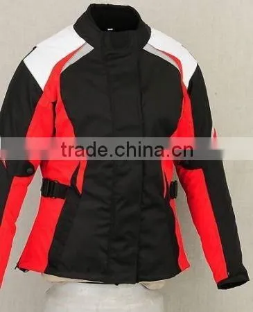 Motorbike Apparel / Textile Motorcycle Jackets / Custom Motorcycle Cordura Jackets / Black Motorbiker Cordura Jacket Waterproof