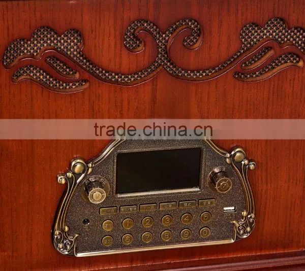 New Professional CD Player With Radio, Nostalgic Phonograph Vintage Gramophone photo-4