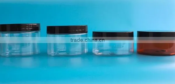 Wholesale 350 ml Plastic Pet Cosmetic Jars With Screw Cap photo-5
