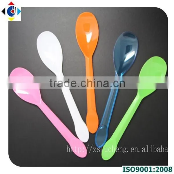 Disposable Plastic Spoon, Ice Cream Spoon, Yogurt Spoon, Spoon With Food, Ice Cream Sample Spoon