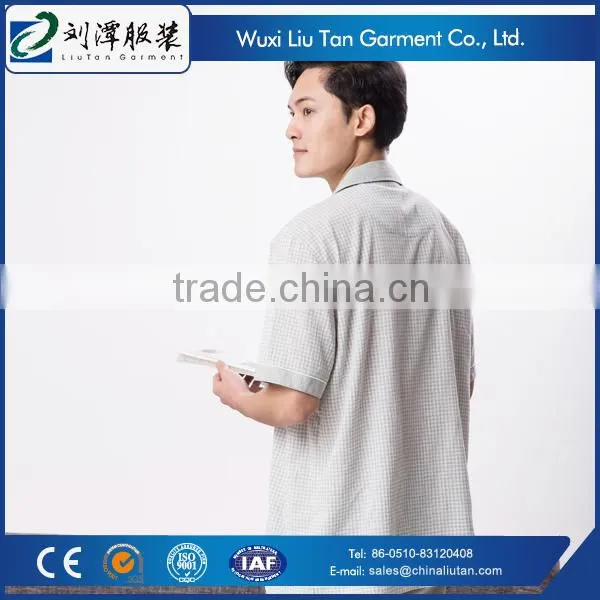 Plaid Poplin Mens Pajama Sleepwear From China Supplier photo-6