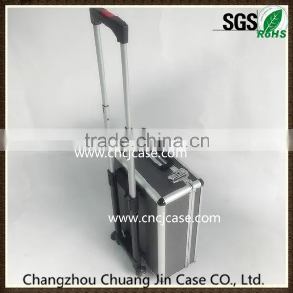 Aluminum Case,Silver Flight Case With Wheels, Aluminium Trolley Pilot Case photo-2
