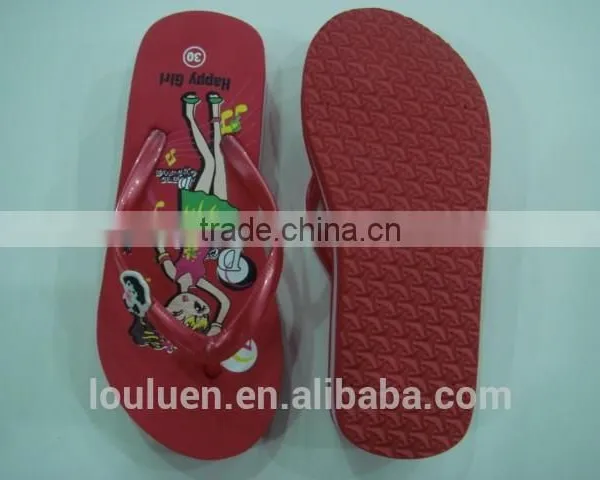663 LOULUEN Girls Nude Beach Kids Slipper photo-3