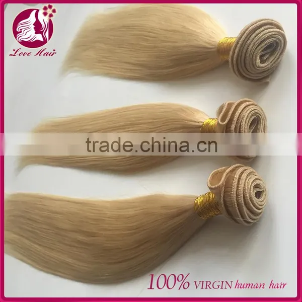 AAAAAAAA Vietnamese Virgin Hair Natural Blonde Human Hair Extensions Tangle and Shedding Free photo-4