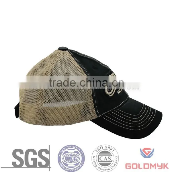 3D Patch Embroidery Mesh Washed Trucker Cap photo-4