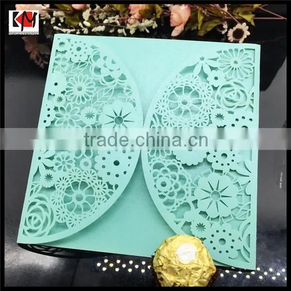 High Quality Laser Cut Wedding Invitations Card Wholesale photo-4