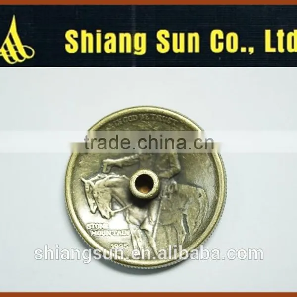 Hot Sales Genuine Cowhide High Quality Chicago Screw Back Conchos photo-2