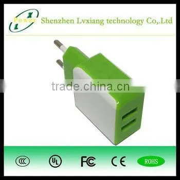 Usa Dual Usb Wall Charger, Usb Wall Charger, Wall Charger