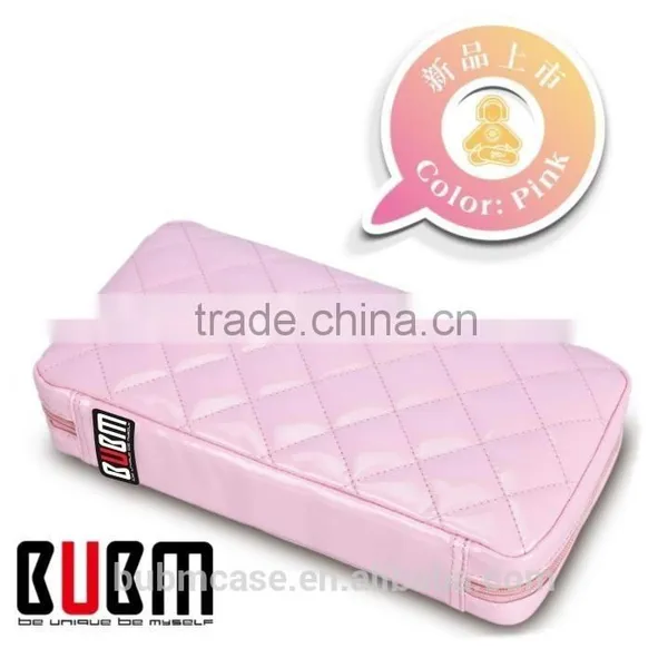 Pink 64 Capacity PU Leather Cover DVD Case CD Holder Personalized cd Case Multi Disc Dvd Cases photo-3