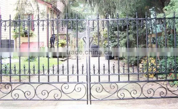 2016 New Style Small Iron Gate, Wrought Iron Villa Gate Designs, Iron Gate Door on .com photo-3
