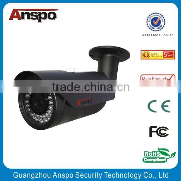 Outdoor Security System 2.8~12mm Varifocal Lens POE IP Bullet