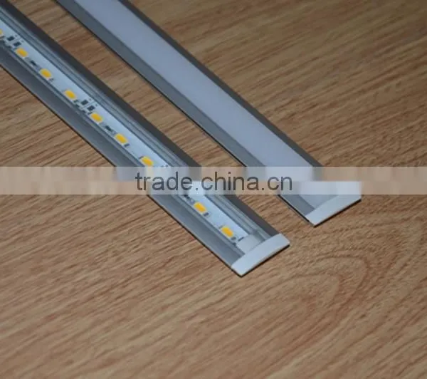Falt Profile Suit for 5-12mm Strips EXW Price Recessed 7mm Thickness Aluminum Profile Led Strip Light photo-4