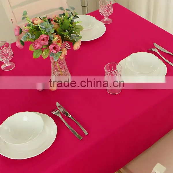 1PC Plain Oxford Wholesale Polyester Table Cloth photo-2