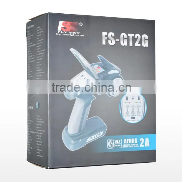 Flysky FS-GT2G 2.4GHz 2 Channels Transmitter With FS- A3 Receiver For Car And Boat photo-6