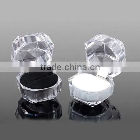Christmas&birthday Gift Clear Acrylic Jewerly Box for Putting Accessories photo-2
