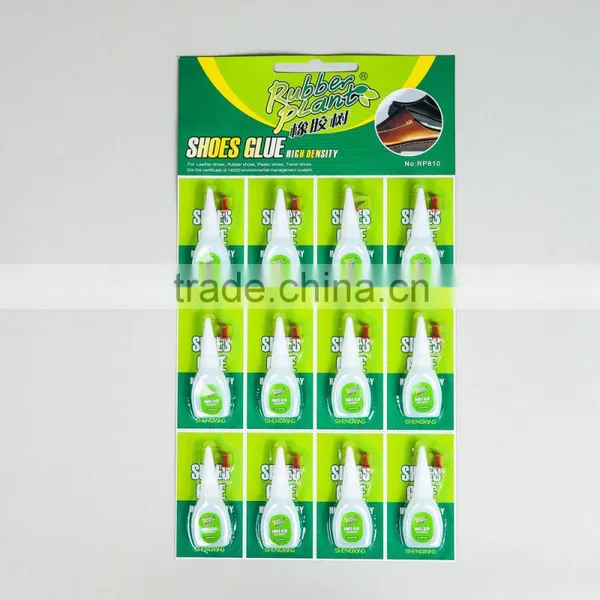 SUPER GLUE FOR SHOES WITH BLISER CARD.5g Cyanoacrylate Adhesive for Shoes