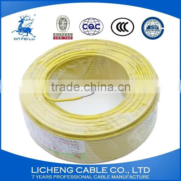 China Manufacturer Yellow House Wiring Aluminum Core PVC Insulated Electric Wire and Cable -BLV(2.5mm2) photo-5
