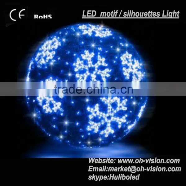 Hot Sell Christmas Round Ball Motif Light photo-2