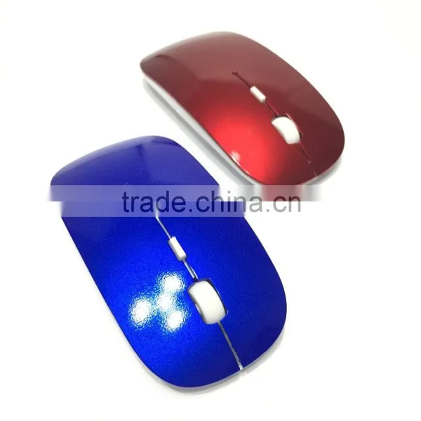 Computer Cordless Mice Flat Mouse Slim Wireless Mouse photo-2