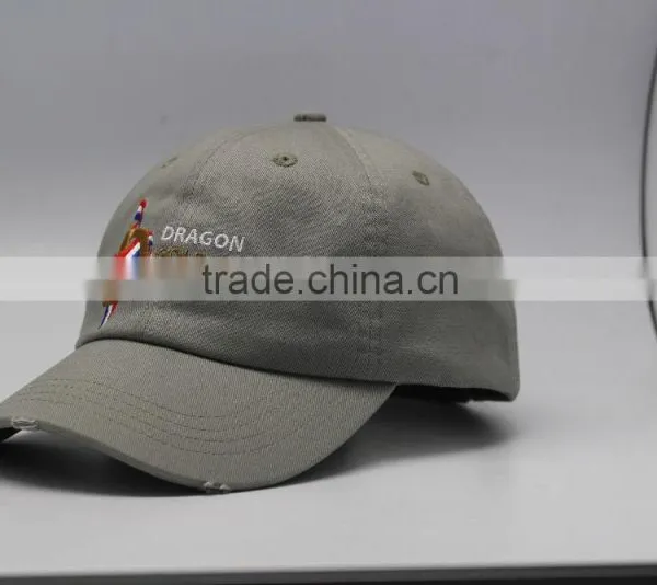 Custom Vintage Distressed Cap Hats photo-3