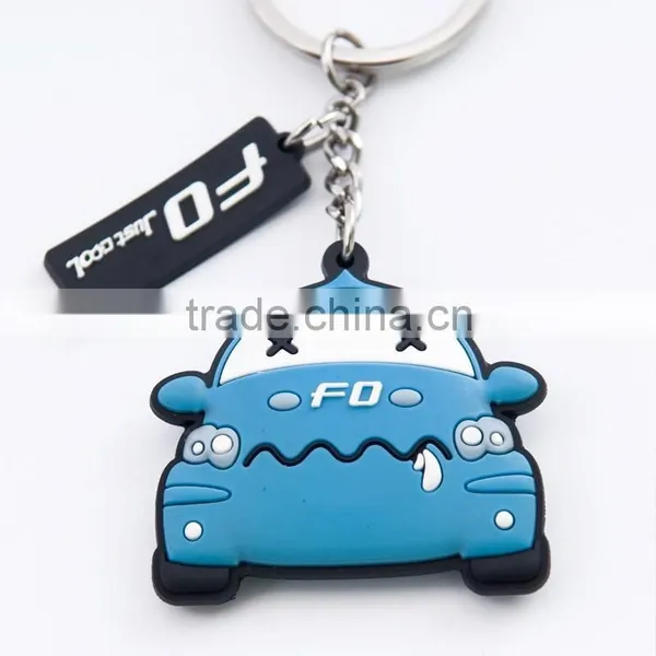 Custom Promotional Rubber PVC Keyring photo-3