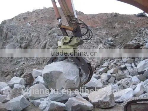 360 Angle Rotating Grapple for 7-11 Ton Excavator photo-4