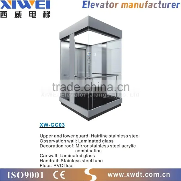 XIWEI Brand Observation Elevator/Sightseeing Elevator/Panoramic Lift photo-4