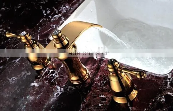 Luxury Public Gold Bathroom Faucets Bathroom First Choice Faucet photo-2