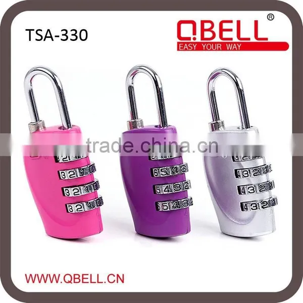 TSA-309 Zinc Alloy 4 Digital Combonation TSA Padlock/TSA Lock