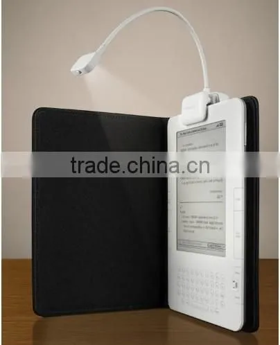 LED Reading Light 3 LED Clip With Flexible Book Light for Ebook Ereader Kindle Pocketbook photo-4