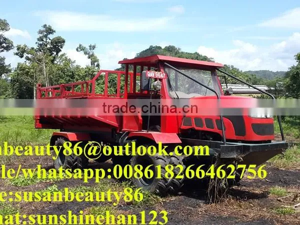 4x4 Compact Tractor With Loader and Backhoe