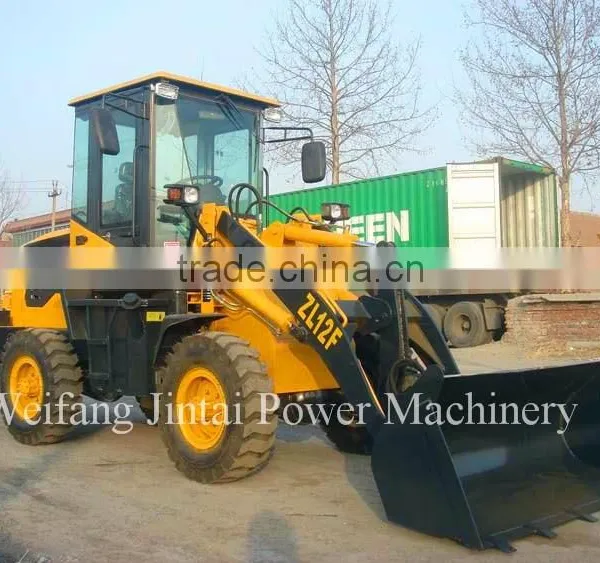 1000kg Mini Compact Wheel Loader Compact Wheel Loader for Export in Farmming photo-2