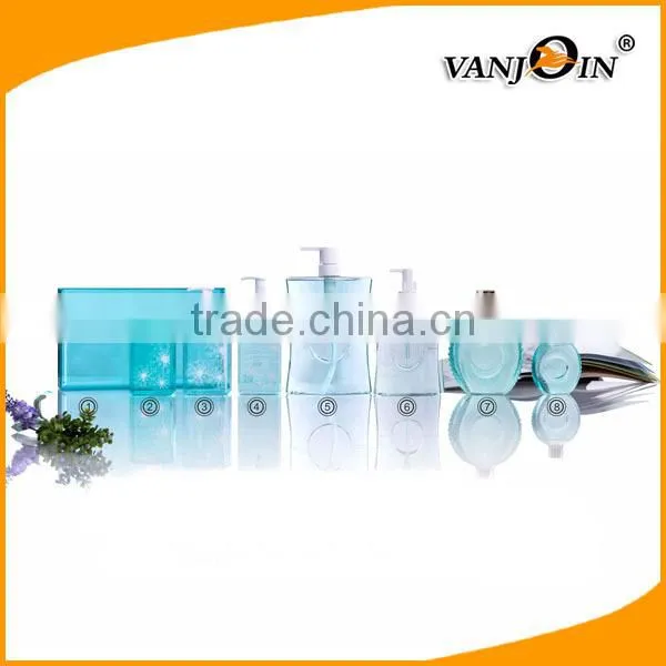 80ml 280ml 480ml 730ml Square PETG Plastic Diamond Bottle With Pump photo-3