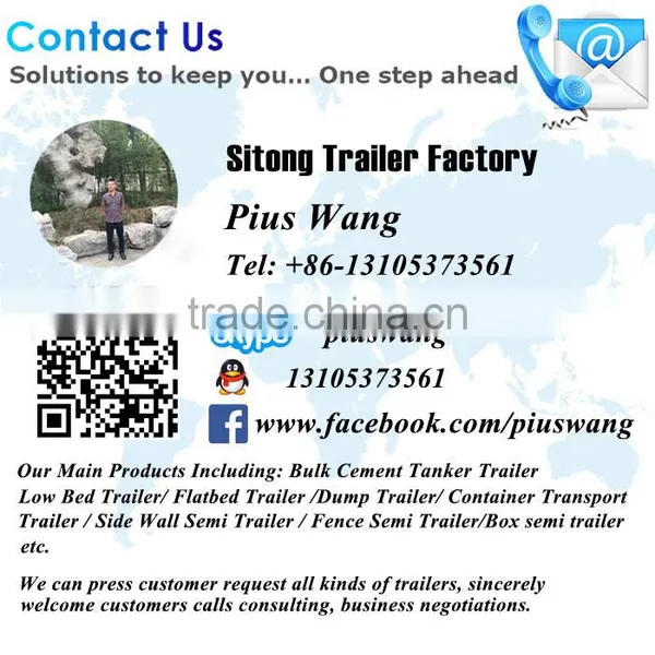 Factory Direct 3 Axles Wing Open Van Semi Trailers Wing Body Enclosed Cargo Trailer photo-6