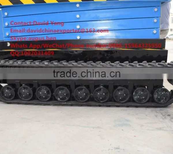 Stable Hydraulic Scissor Lift Table in Stock photo-3