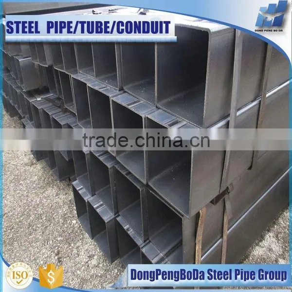 20*40*2.3mm Black Square Steel Pipe Black Square Steel Tube photo-3